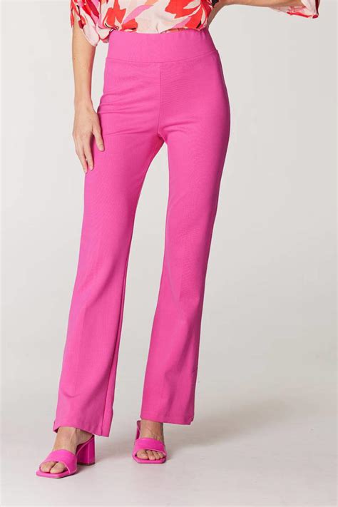 roze dames broek.